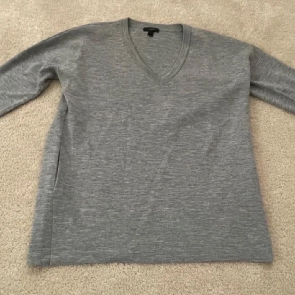 J Crew Grey Sweater